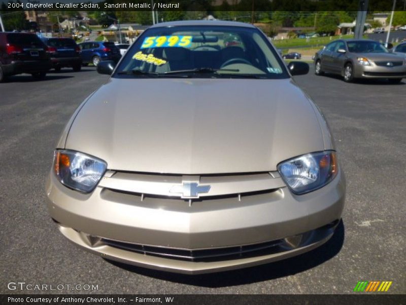 Sandrift Metallic / Neutral 2004 Chevrolet Cavalier Sedan