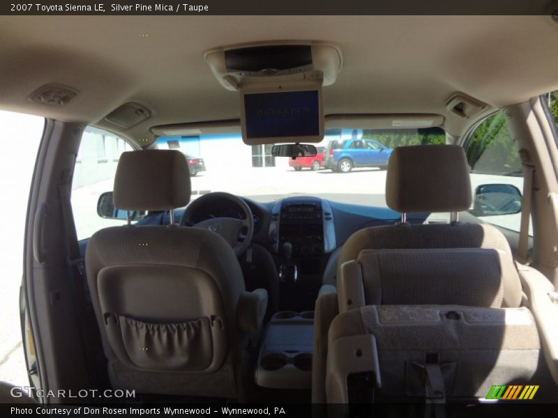 Silver Pine Mica / Taupe 2007 Toyota Sienna LE