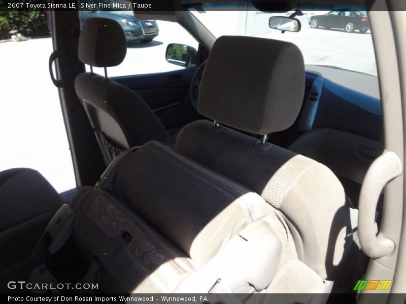 Silver Pine Mica / Taupe 2007 Toyota Sienna LE