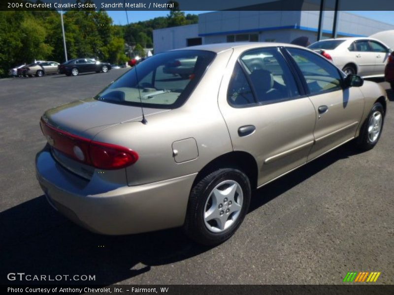 Sandrift Metallic / Neutral 2004 Chevrolet Cavalier Sedan