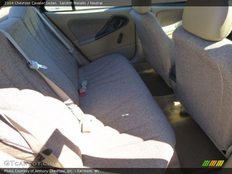 Sandrift Metallic / Neutral 2004 Chevrolet Cavalier Sedan