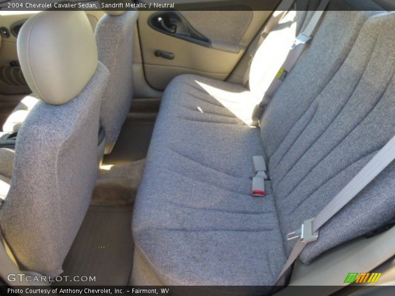 Sandrift Metallic / Neutral 2004 Chevrolet Cavalier Sedan