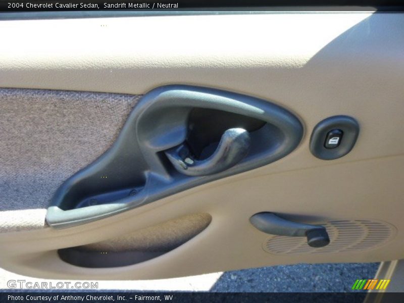 Sandrift Metallic / Neutral 2004 Chevrolet Cavalier Sedan