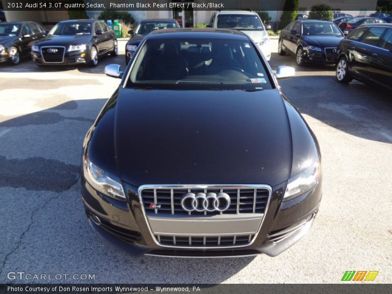  2012 S4 3.0T quattro Sedan Phantom Black Pearl Effect