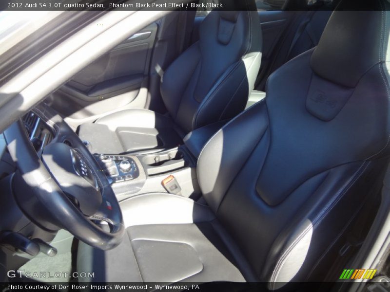 Front Seat of 2012 S4 3.0T quattro Sedan