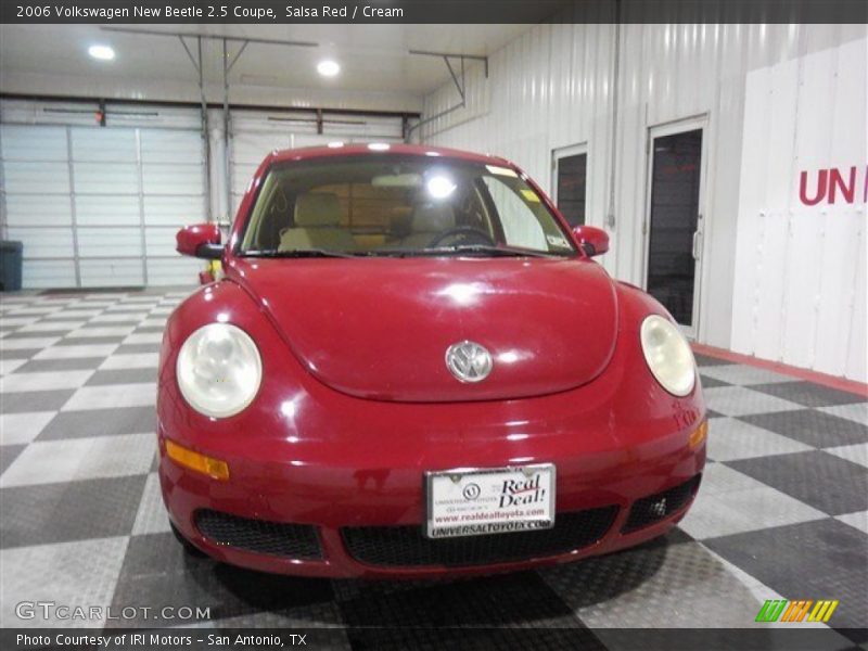 Salsa Red / Cream 2006 Volkswagen New Beetle 2.5 Coupe