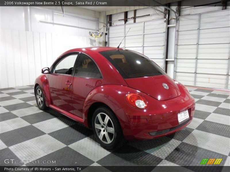 Salsa Red / Cream 2006 Volkswagen New Beetle 2.5 Coupe