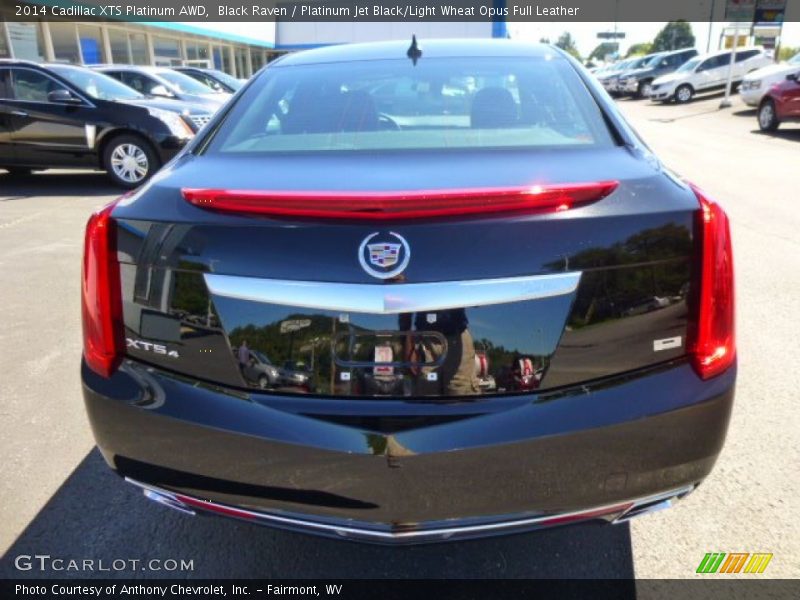 Black Raven / Platinum Jet Black/Light Wheat Opus Full Leather 2014 Cadillac XTS Platinum AWD