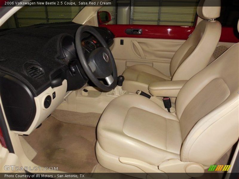 Salsa Red / Cream 2006 Volkswagen New Beetle 2.5 Coupe