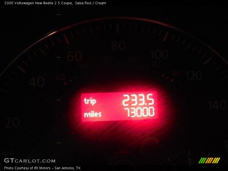 Salsa Red / Cream 2006 Volkswagen New Beetle 2.5 Coupe