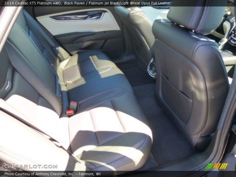Black Raven / Platinum Jet Black/Light Wheat Opus Full Leather 2014 Cadillac XTS Platinum AWD