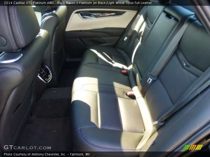 Black Raven / Platinum Jet Black/Light Wheat Opus Full Leather 2014 Cadillac XTS Platinum AWD