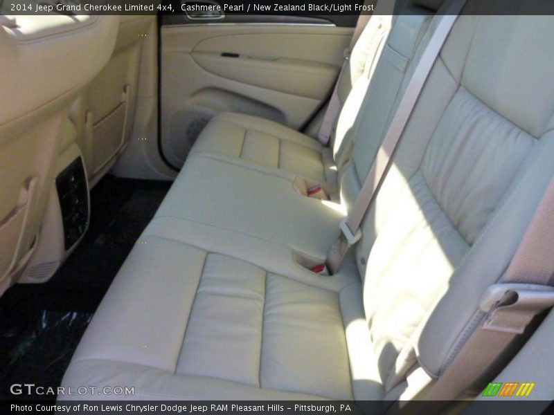 Cashmere Pearl / New Zealand Black/Light Frost 2014 Jeep Grand Cherokee Limited 4x4