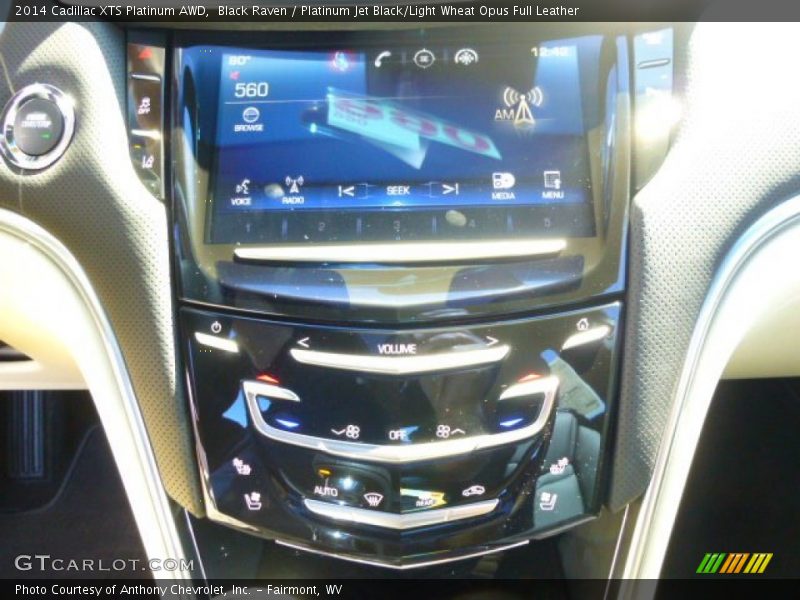 Black Raven / Platinum Jet Black/Light Wheat Opus Full Leather 2014 Cadillac XTS Platinum AWD