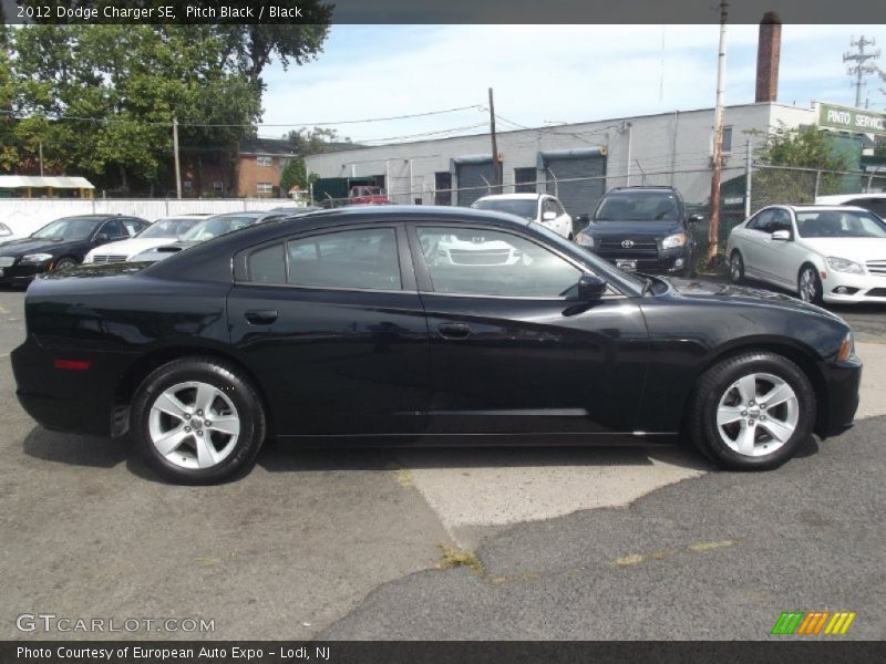 Pitch Black / Black 2012 Dodge Charger SE