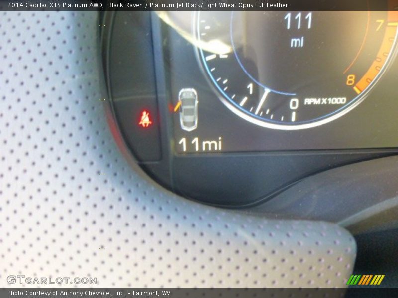 Black Raven / Platinum Jet Black/Light Wheat Opus Full Leather 2014 Cadillac XTS Platinum AWD