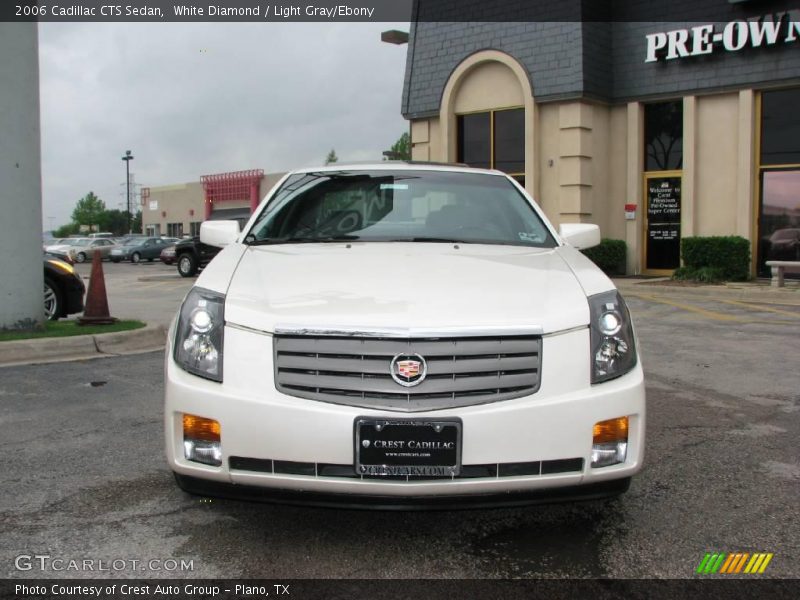 White Diamond / Light Gray/Ebony 2006 Cadillac CTS Sedan