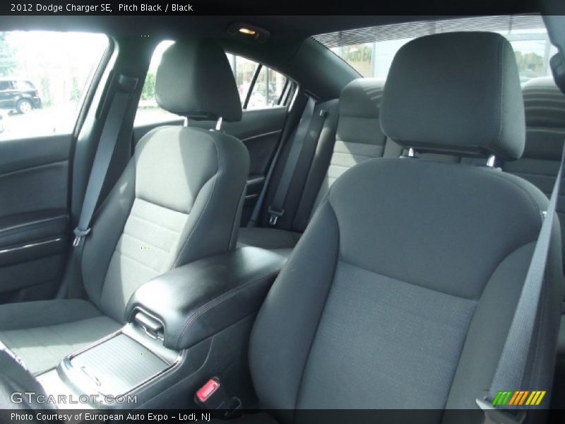 Pitch Black / Black 2012 Dodge Charger SE
