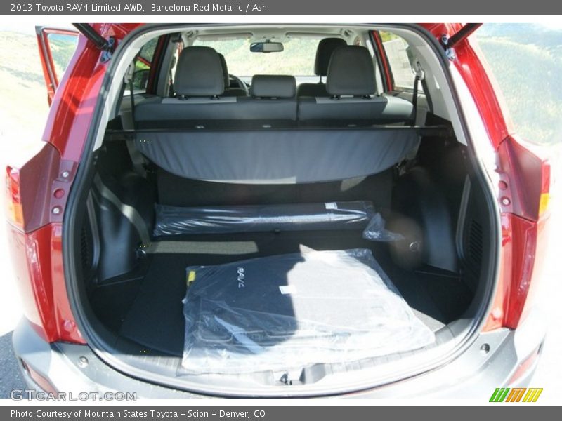 Barcelona Red Metallic / Ash 2013 Toyota RAV4 Limited AWD