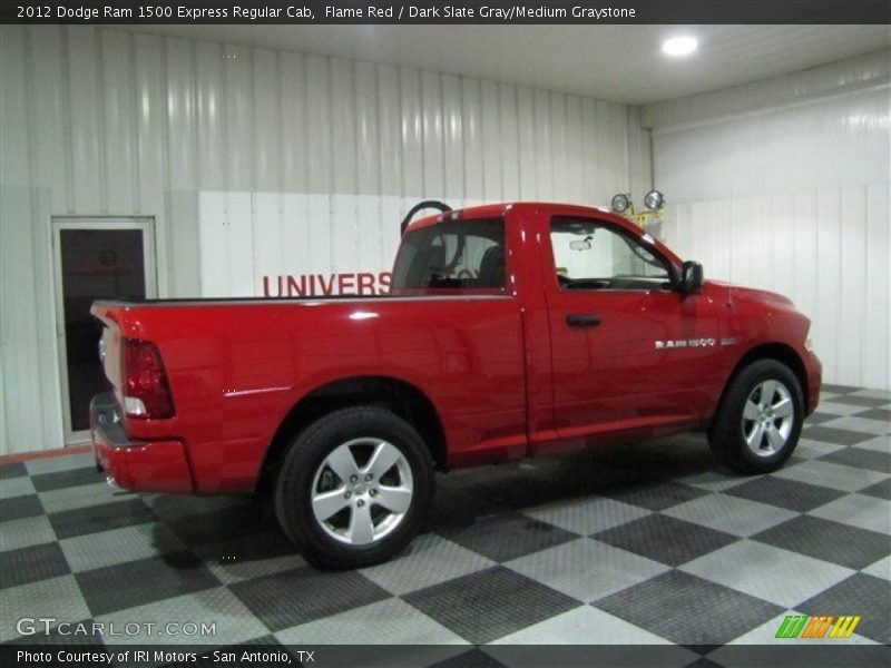 Flame Red / Dark Slate Gray/Medium Graystone 2012 Dodge Ram 1500 Express Regular Cab