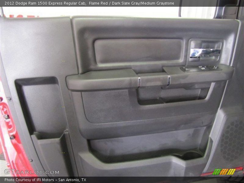 Flame Red / Dark Slate Gray/Medium Graystone 2012 Dodge Ram 1500 Express Regular Cab