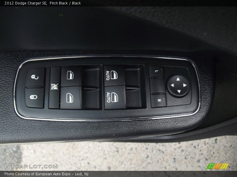 Pitch Black / Black 2012 Dodge Charger SE