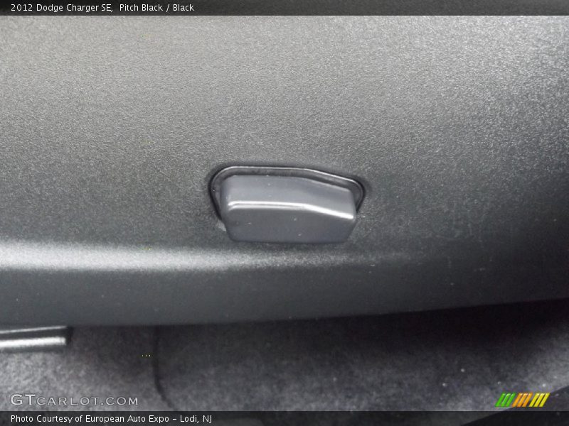 Pitch Black / Black 2012 Dodge Charger SE