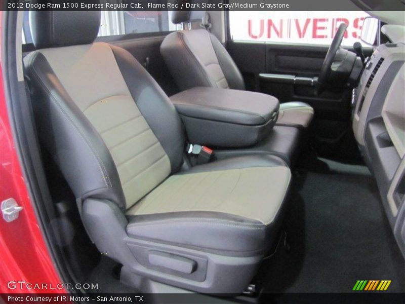 Flame Red / Dark Slate Gray/Medium Graystone 2012 Dodge Ram 1500 Express Regular Cab