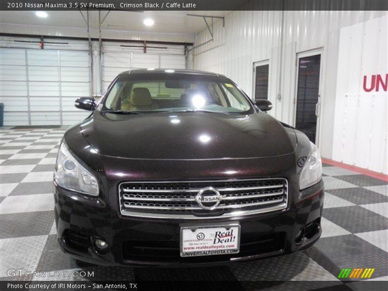 Crimson Black / Caffe Latte 2010 Nissan Maxima 3.5 SV Premium
