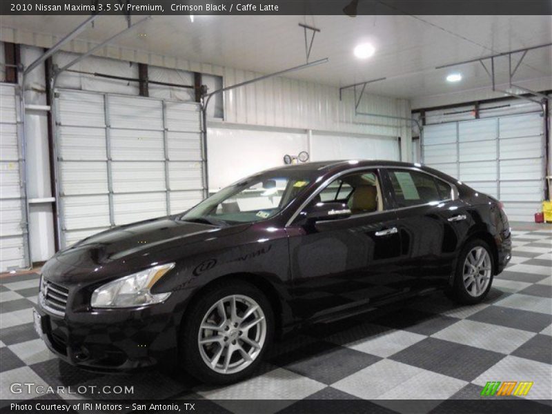 Crimson Black / Caffe Latte 2010 Nissan Maxima 3.5 SV Premium