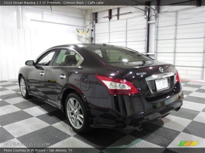 Crimson Black / Caffe Latte 2010 Nissan Maxima 3.5 SV Premium