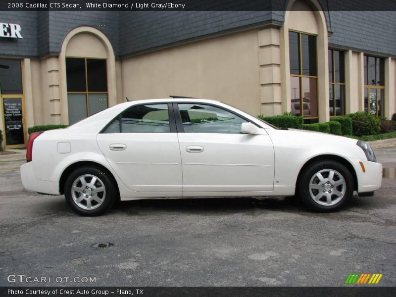 White Diamond / Light Gray/Ebony 2006 Cadillac CTS Sedan