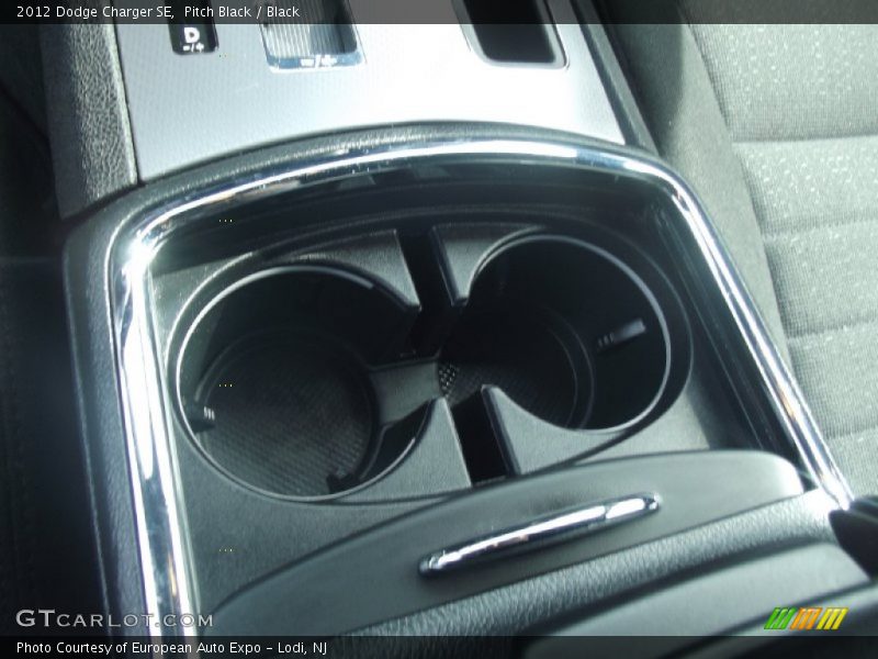 Pitch Black / Black 2012 Dodge Charger SE