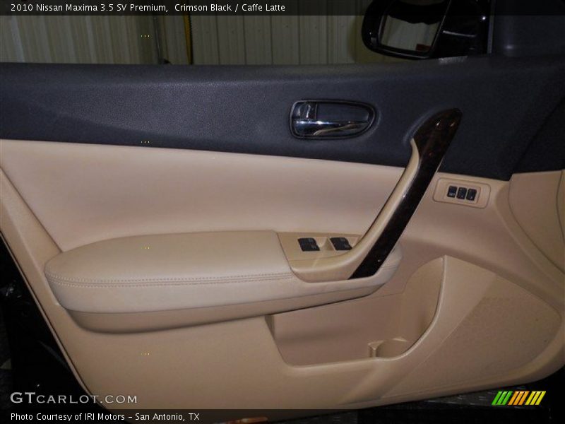 Crimson Black / Caffe Latte 2010 Nissan Maxima 3.5 SV Premium