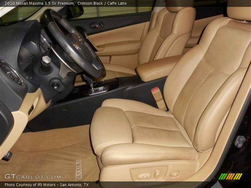 Crimson Black / Caffe Latte 2010 Nissan Maxima 3.5 SV Premium