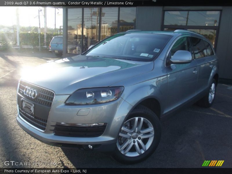 Condor Grey Metallic / Limestone Grey 2009 Audi Q7 3.6 Premium quattro