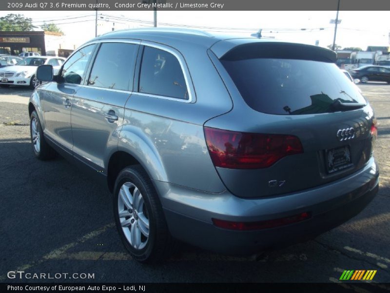 Condor Grey Metallic / Limestone Grey 2009 Audi Q7 3.6 Premium quattro