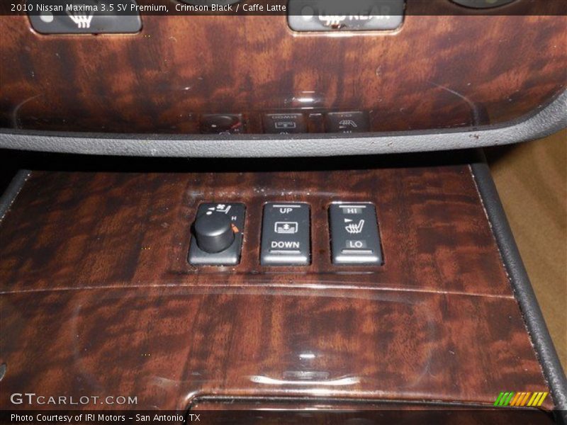 Crimson Black / Caffe Latte 2010 Nissan Maxima 3.5 SV Premium