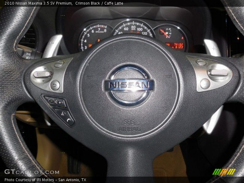Crimson Black / Caffe Latte 2010 Nissan Maxima 3.5 SV Premium
