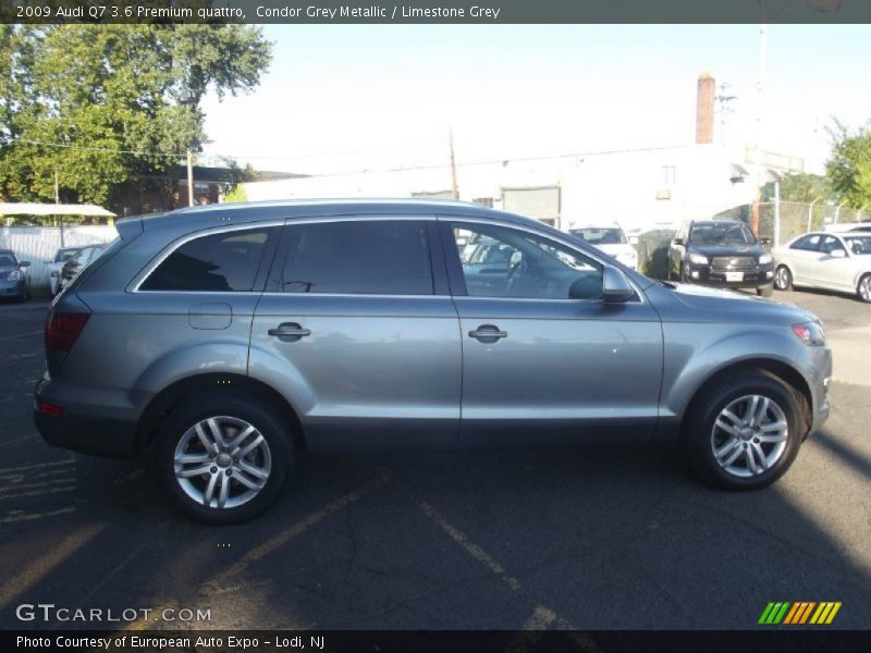 Condor Grey Metallic / Limestone Grey 2009 Audi Q7 3.6 Premium quattro