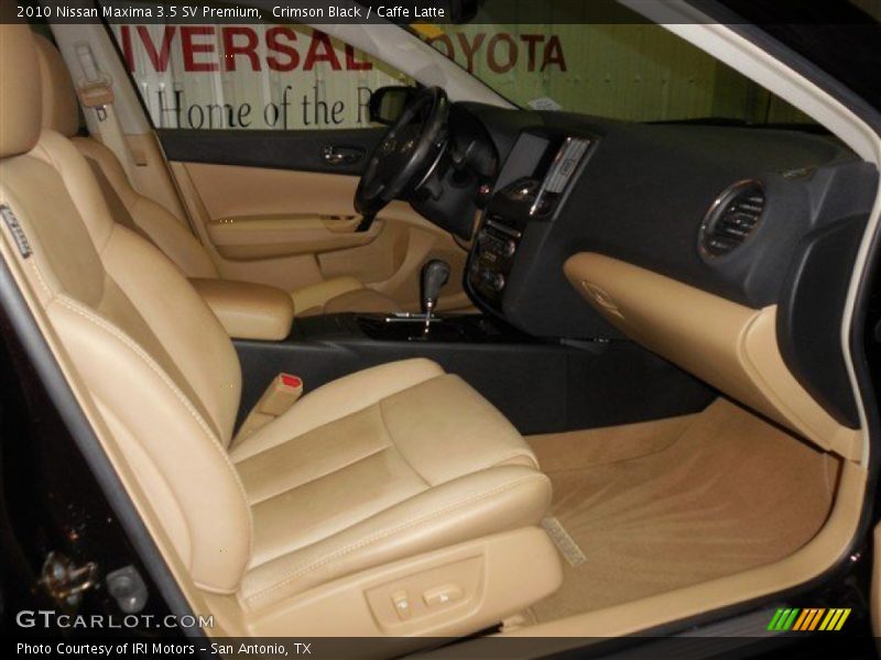 Crimson Black / Caffe Latte 2010 Nissan Maxima 3.5 SV Premium