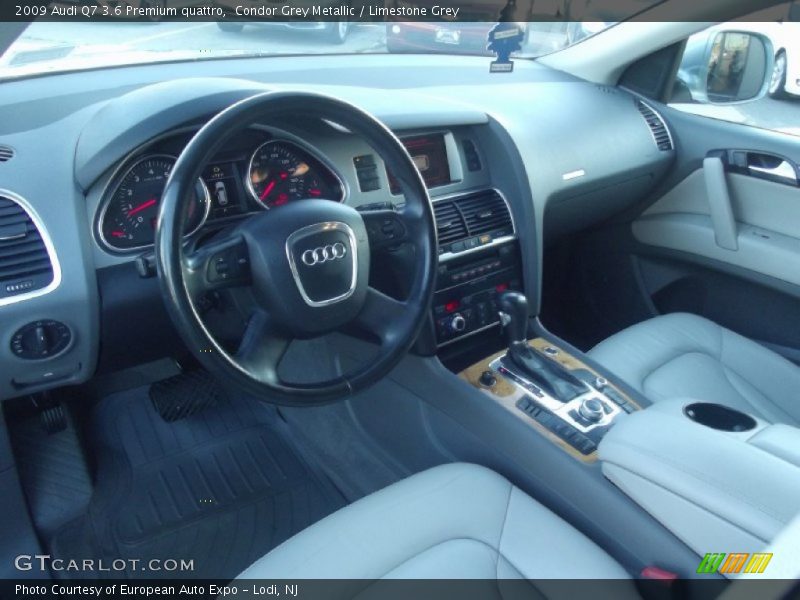 Condor Grey Metallic / Limestone Grey 2009 Audi Q7 3.6 Premium quattro