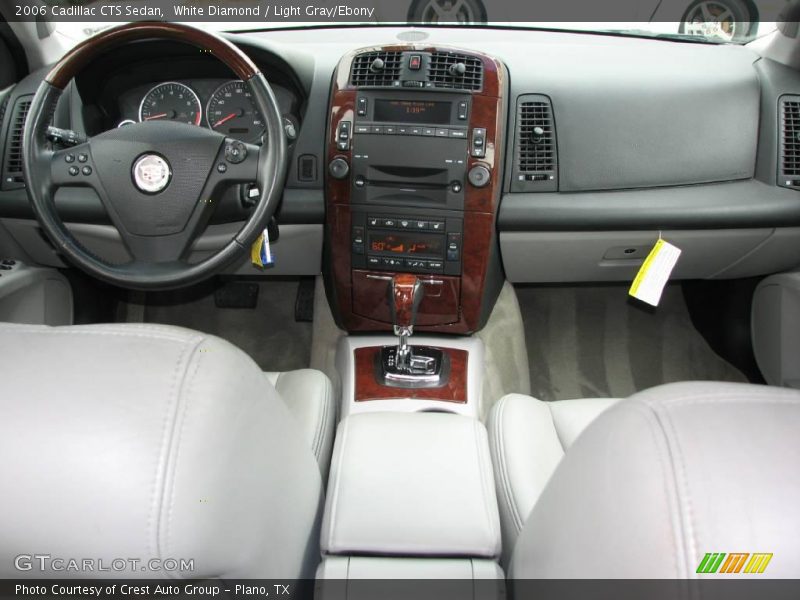 White Diamond / Light Gray/Ebony 2006 Cadillac CTS Sedan