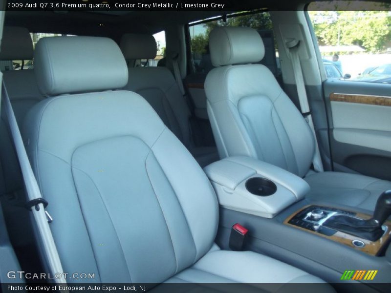 Condor Grey Metallic / Limestone Grey 2009 Audi Q7 3.6 Premium quattro
