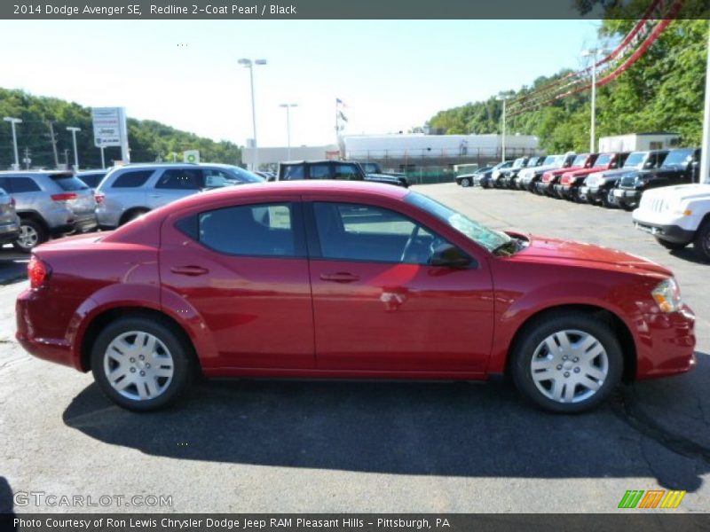 Redline 2-Coat Pearl / Black 2014 Dodge Avenger SE