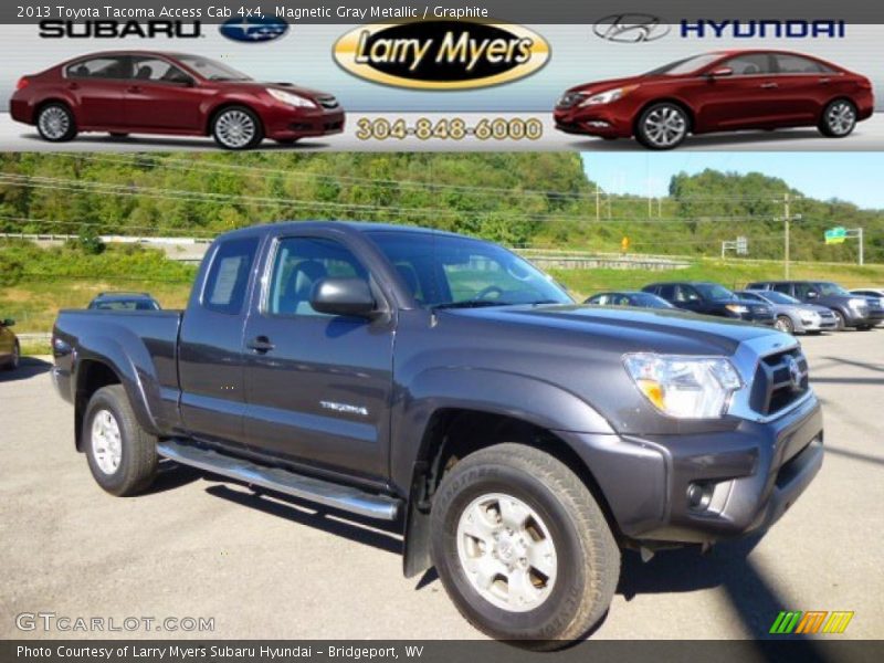 Magnetic Gray Metallic / Graphite 2013 Toyota Tacoma Access Cab 4x4