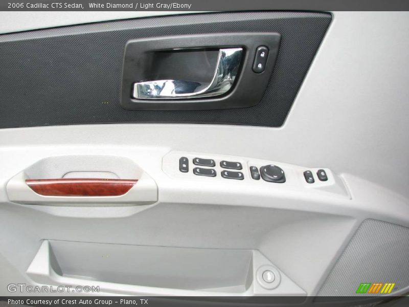 White Diamond / Light Gray/Ebony 2006 Cadillac CTS Sedan
