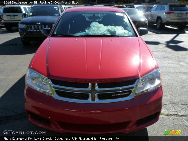 Redline 2-Coat Pearl / Black 2014 Dodge Avenger SE