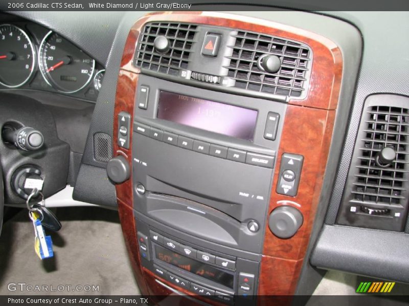 White Diamond / Light Gray/Ebony 2006 Cadillac CTS Sedan