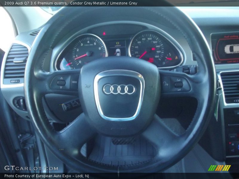 Condor Grey Metallic / Limestone Grey 2009 Audi Q7 3.6 Premium quattro